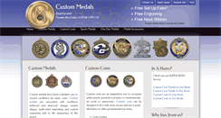 Desktop Screenshot of custom-medals.net