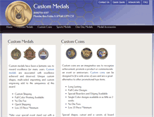 Tablet Screenshot of custom-medals.net